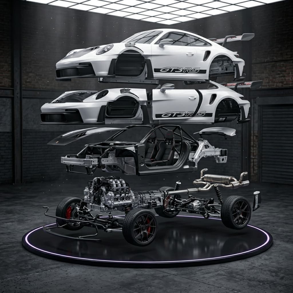 Project Obsidian Exploded View